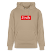 Zwolle hoodie. Uniseks bio-hoodie. - beige