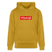 Waalwijk hoodie. Uniseks bio-hoodie. - oker