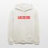 Rotterdam hoodie. Uniseks bio-hoodie. - beige gemêleerd