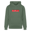 Eindhoven hoodie. Uniseks bio-hoodie. - dennengroen