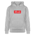 Almere hoodie. Uniseks bio-hoodie. - grijs gemêleerd