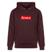 Almere hoodie. Uniseks bio-hoodie. - maroon