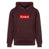 Almere hoodie. Uniseks bio-hoodie. - maroon