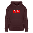 Zwolle hoodie. Uniseks bio-hoodie. - maroon