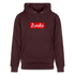 Zwolle hoodie. Uniseks bio-hoodie. - maroon