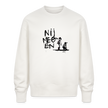 Boefjes Nijmegen. Uniseks oversize bio-sweater. - OFF WHITE