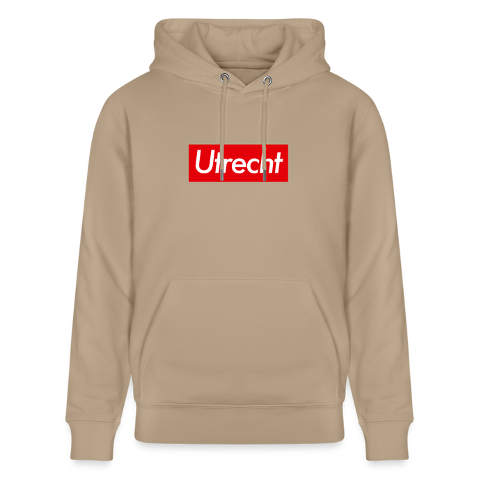 Utrecht hoodie. Uniseks bio-hoodie. - beige