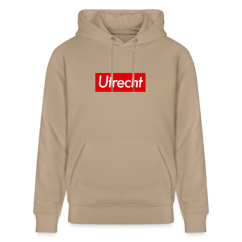 Utrecht hoodie. Uniseks bio-hoodie. - beige