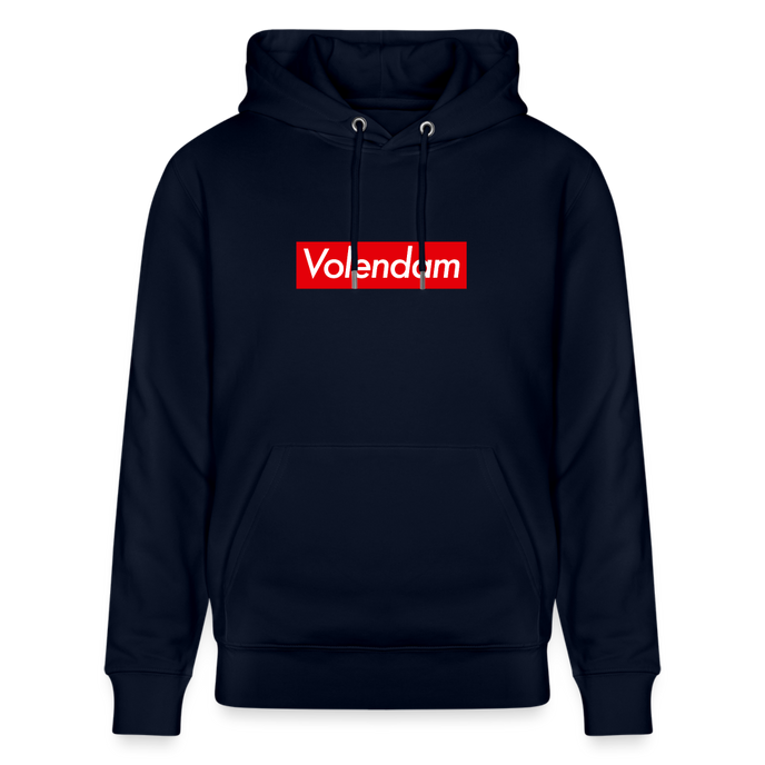 Volendam hoodie. Uniseks bio-hoodie. - marine