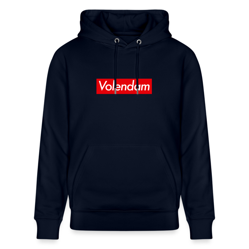 Volendam hoodie. Uniseks bio-hoodie. - marine