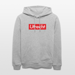 Utrecht hoodie. Uniseks bio-hoodie. - grijs gemêleerd