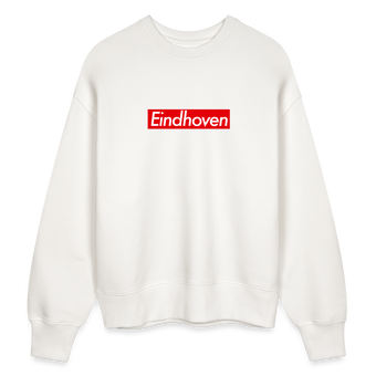 Eindhoven trui . Uniseks oversize bio-sweater. - OFF WHITE