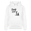 Boefjes Zwolle. Uniseks bio-hoodie. - wit