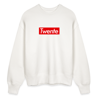 Twente trui. Uniseks oversize bio-sweater. - OFF WHITE