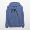 Boefjes Zwolle. Uniseks bio-hoodie. - blauw