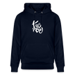 Witte letters Twente trui. Uniseks bio-hoodie. - marine