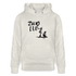 Boefjes Zwolle. Uniseks bio-hoodie. - beige gemêleerd