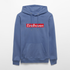 Eindhoven hoodie. Uniseks bio-hoodie. - blauw