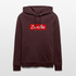 Zwolle hoodie. Uniseks bio-hoodie. - maroon