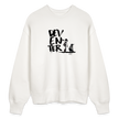 Boefjes Deventer. Uniseks oversize bio-sweater. - OFF WHITE