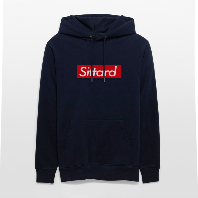 Sittard hoodie. Uniseks bio-hoodie. - marine