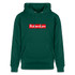 Rotterdam hoodie. Uniseks bio-hoodie. - forest