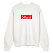 Sittard trui. Uniseks oversize bio-sweater. - OFF WHITE