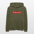 Rotterdam hoodie. Uniseks bio-hoodie. - kakigroen