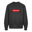 Volendam trui. Uniseks oversize bio-sweater. - donkergrijs gemêleerd