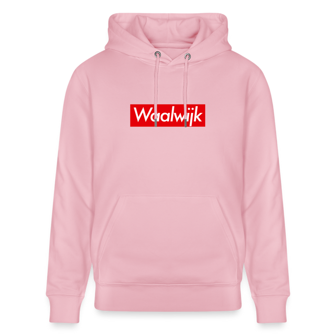 Waalwijk hoodie. Uniseks bio-hoodie. - lichtroze