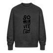 90 minuten lang. Trui Unisex Oversize Organic Sweatshirt - donkergrijs gemêleerd