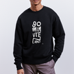 90 minuten lang. Trui. Unisex Oversize Organic Sweatshirt - zwart