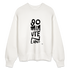 90 minuten lang. Trui Unisex Oversize Organic Sweatshirt - OFF WHITE