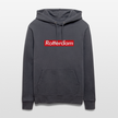 Rotterdam hoodie. Uniseks bio-hoodie. - indigo