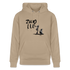 Boefjes Zwolle. Uniseks bio-hoodie. - beige