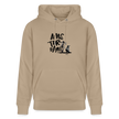 Boefjes Amsterdam. Uniseks bio-hoodie. - beige