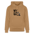 Boefjes Deventer. Uniseks bio-hoodie. - Latte