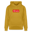 Almere hoodie. Uniseks bio-hoodie. - oker