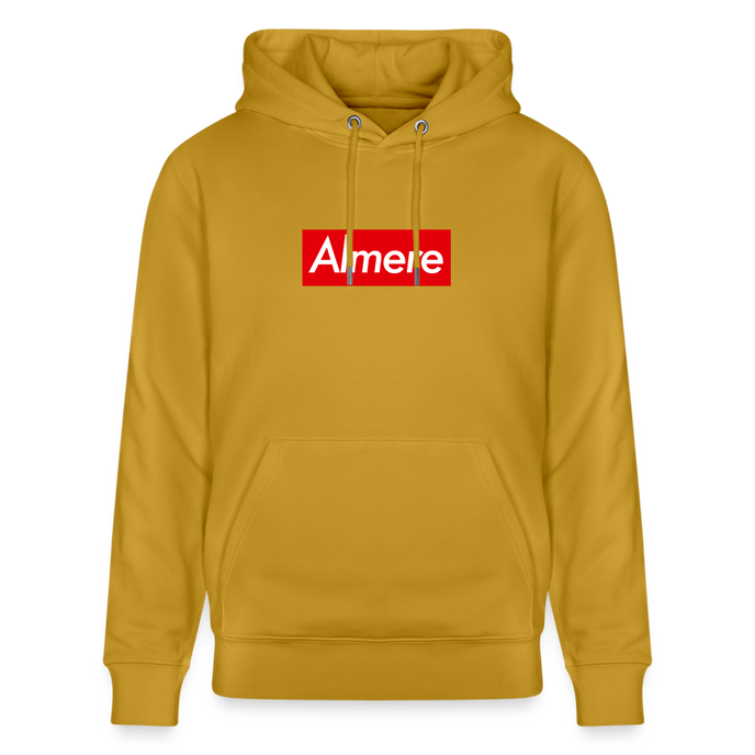 Almere hoodie. Uniseks bio-hoodie. - oker