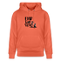 Boefjes Eindhoven. Uniseks bio-hoodie. - lichtrood