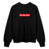 Amsterdam trui . Uniseks oversize bio-sweater . - zwart