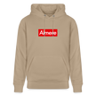 Almere hoodie. Uniseks bio-hoodie. - beige