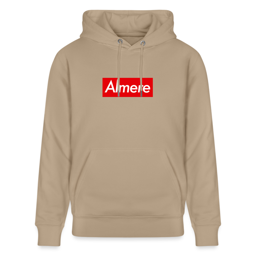 Almere hoodie. Uniseks bio-hoodie. - beige