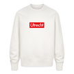 Utrecht trui. Uniseks oversize bio-sweater. - OFF WHITE