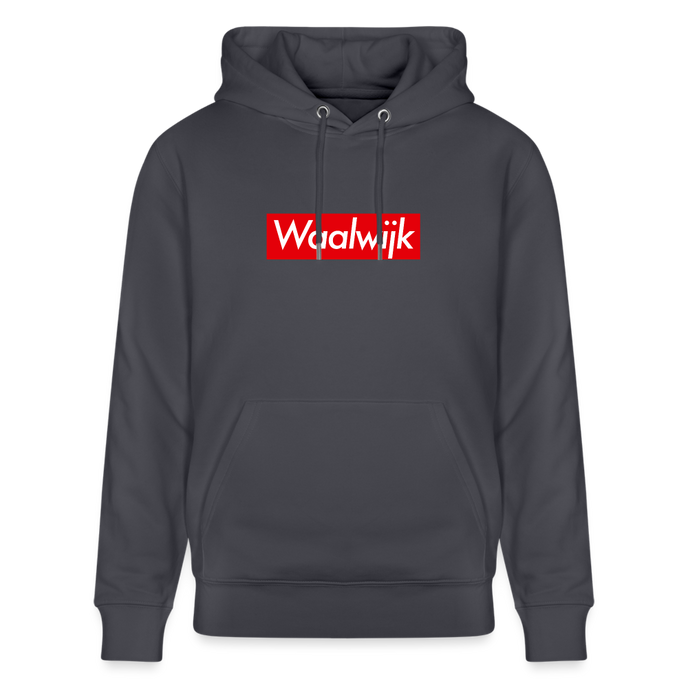 Waalwijk hoodie. Uniseks bio-hoodie. - indigo