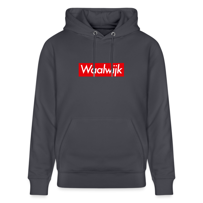 Waalwijk hoodie. Uniseks bio-hoodie. - indigo