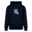 Witte letters Utrecht trui. Uniseks bio-hoodie. - marine