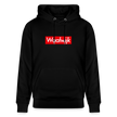 Waalwijk hoodie. Uniseks bio-hoodie. - zwart