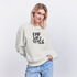 Boefjes Eindhoven. Uniseks oversize bio-sweater. - OFF WHITE