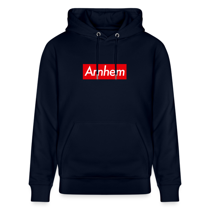 Arnhem hoodie. Uniseks bio-hoodie. - marine